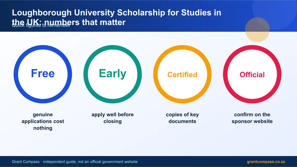 Loughborough University Scholarship for Studies in the UK numbers that matter infographic – loughborough university scholarship for studies in the uk South Africa 2026