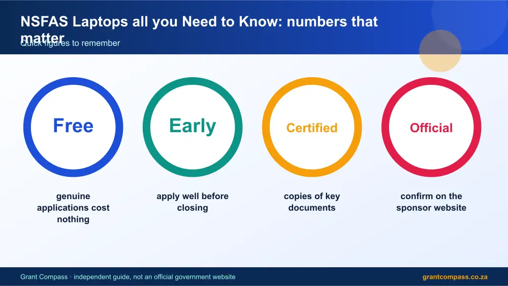 NSFAS Laptops all you Need to Know numbers that matter infographic – nsfas laptops all you need to know South Africa 2026