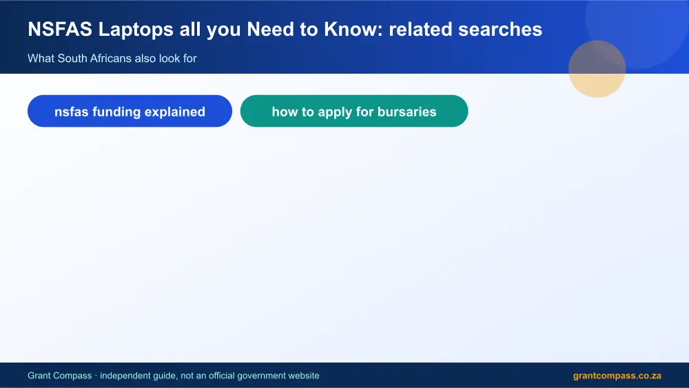 NSFAS Laptops all you Need to Know related topics map infographic – nsfas laptops all you need to know South Africa 2026